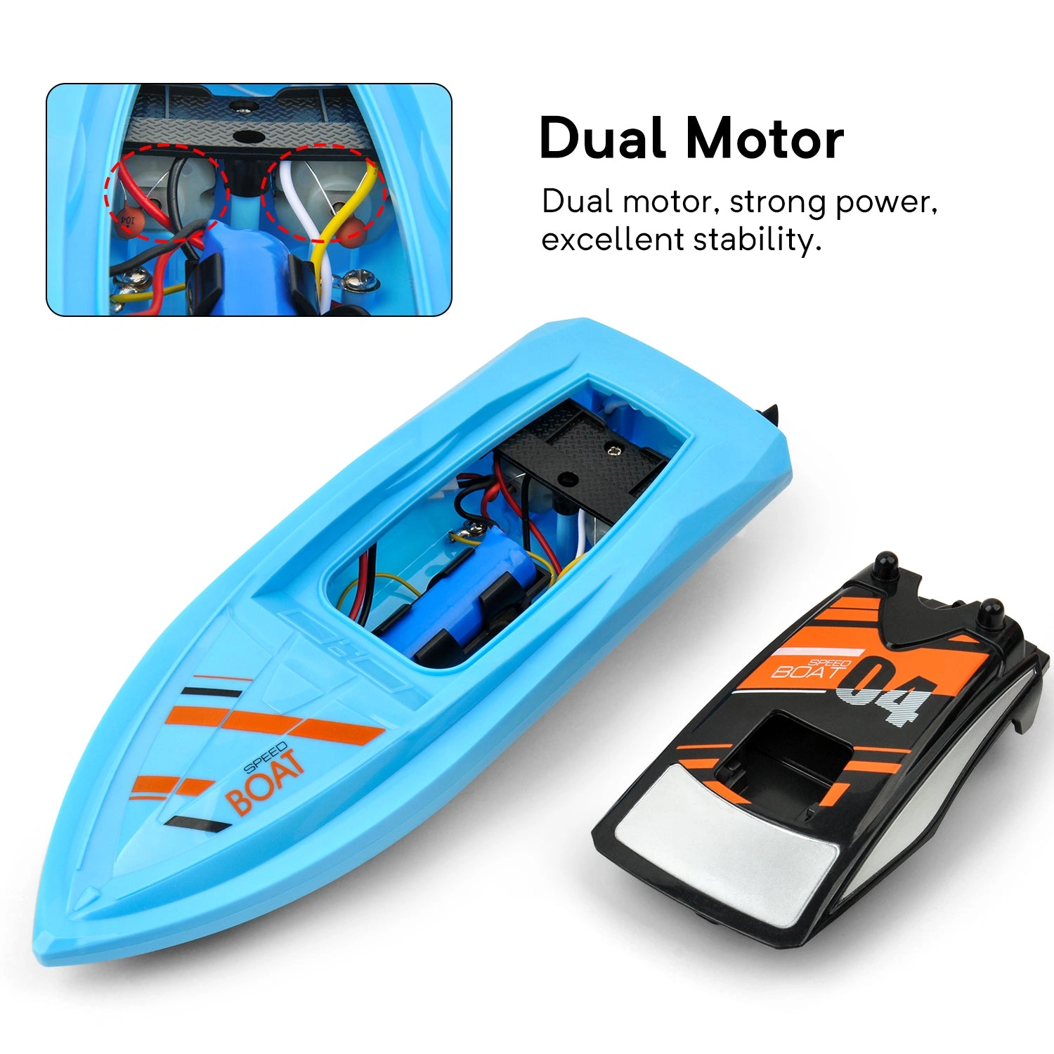 GizmoVine RC Boats: High-Speed Fun for Pools & Lakes – Boys' Adventure!
